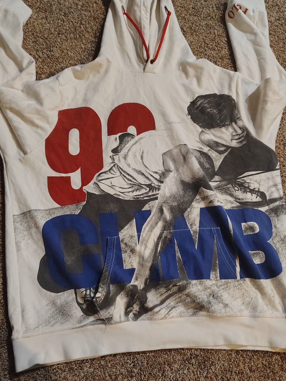 Ralph Lauren Hi Tech 1992 Climb Hoodie 2xl